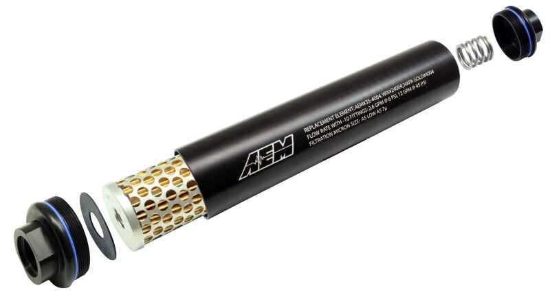 AEM Universal High Volume Fuel Filter Element AEM AEM25-202
