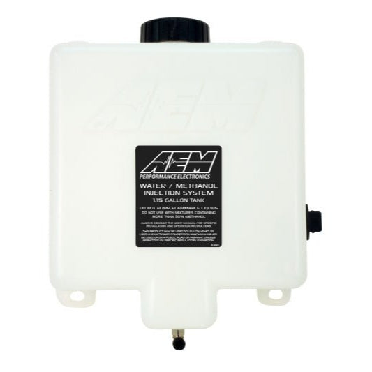 AEM V2 Water / Methanol 1.15 Gallon Methanol Injection Tank - Black Ops Auto Works