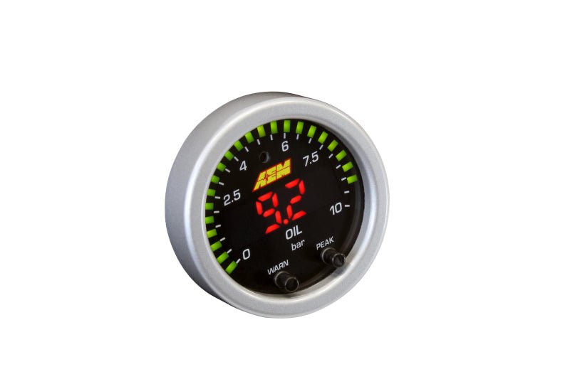 AEM X-Series 0-150 Oil Pressure Gauge Kit - Black Ops Auto Works