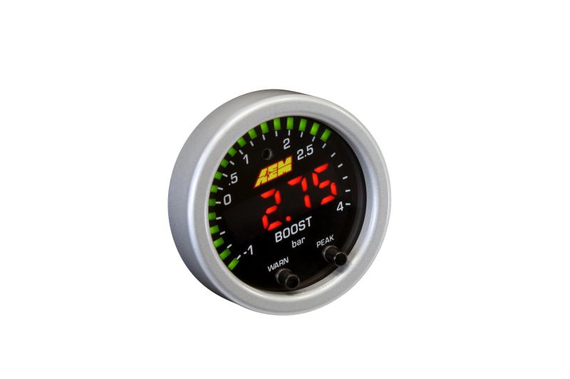 AEM X-Series Boost Pressure -30inHg 60psi Gauge Kit - Black Ops Auto Works