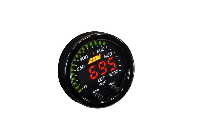 AEM X-Series EGT 0-1800F Gauge - Black Ops Auto Works