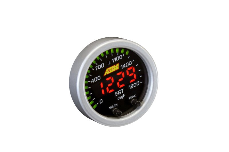 AEM X-Series EGT 0-1800F Gauge - Black Ops Auto Works