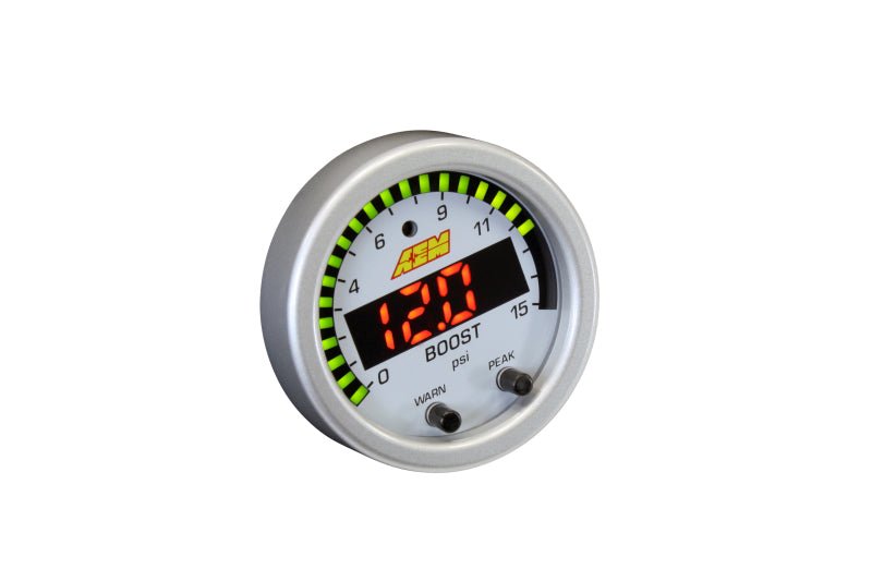AEM X-Series Pressure 0-15psi Gauge Kit - Black Ops Auto Works