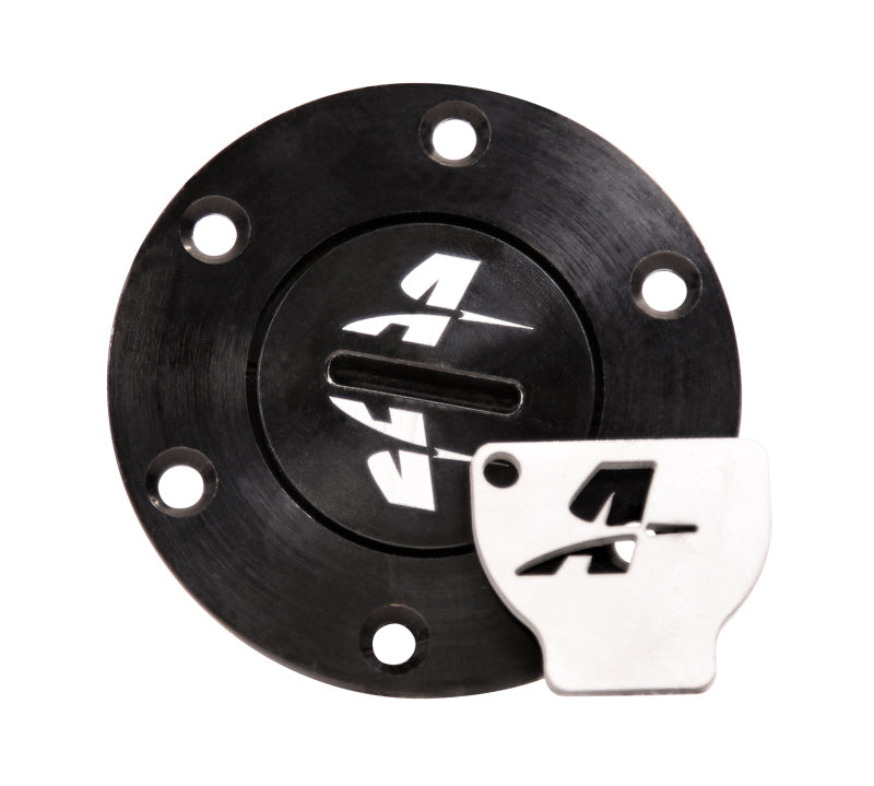 Aeromotive 1.5in Screw-on Fillcap - Black-Fittings-Aeromotive-684980014907-