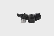 Load image into Gallery viewer, Aeromotive PTFE Hose End - AN-08 - 45 Deg - Black Anodized - Aeromotive 15354