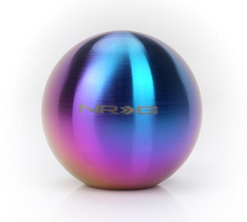 NRGSK-350MC-NRG Neochrome Titanium Round Shifter Heavy Weight-Shift Knobs-NRG