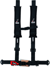 Load image into Gallery viewer, DFR520872-DragonFire Racing Harness- H-Style- 4-Point- 2in Youth- Black-Seat Belts &amp; Harnesses-DragonFire Racing