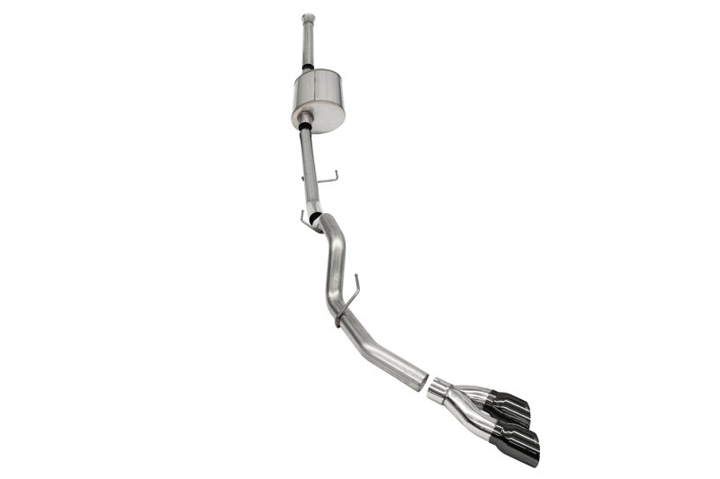 COR21160BLK-Corsa 2021-2022 Ford F-150 SuperCrew/6.5in Bed 5.0L V8 Sport Cat-Back Single Side Exit-Black PVD-Catback-CORSA Performance