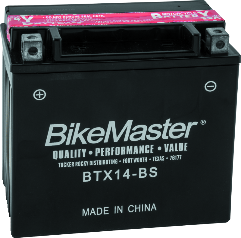 BKM781325-BikeMaster BTX14-BS Battery-Batteries-Bike Master