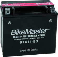 Load image into Gallery viewer, BKM781325-BikeMaster BTX14-BS Battery-Batteries-Bike Master