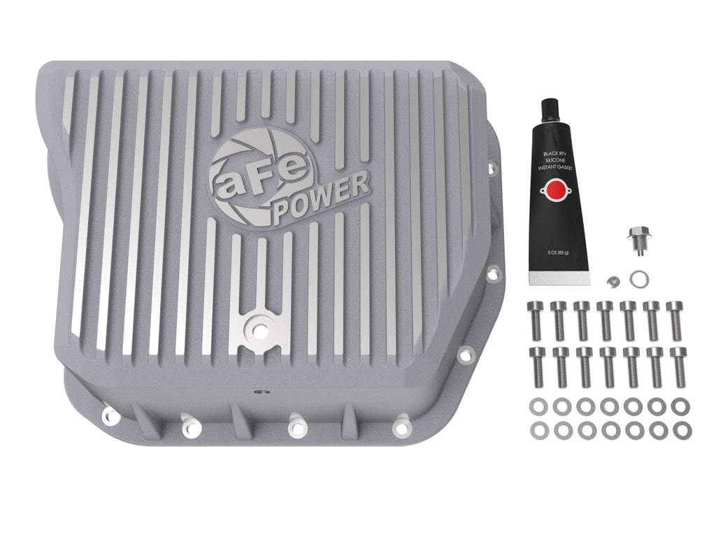 aFe aFe Power Cover Trans Pan Machined Trans Pan 2006 Dodge RAM 5.9L Cummins