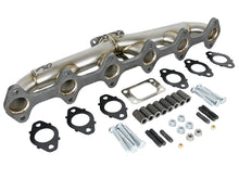 Load image into Gallery viewer, aFe aFe Twisted Steel Header Turbo Manifold (T3) 98.5-02 Dodge Diesel Trucks L6 5.9L (td)
