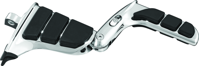 KUR4466-Kuryakyn Swingwing Peg With Male Mount Adapter Chrome-Footpegs-Kuryakyn