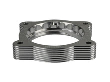 Load image into Gallery viewer, aFe 02-09 Chevrolet Trailblazer/ 02-09 GMC Envoy L6 4.2L Silver Bullet Throttle Body Spacer - Silver aFe AFE46-34022