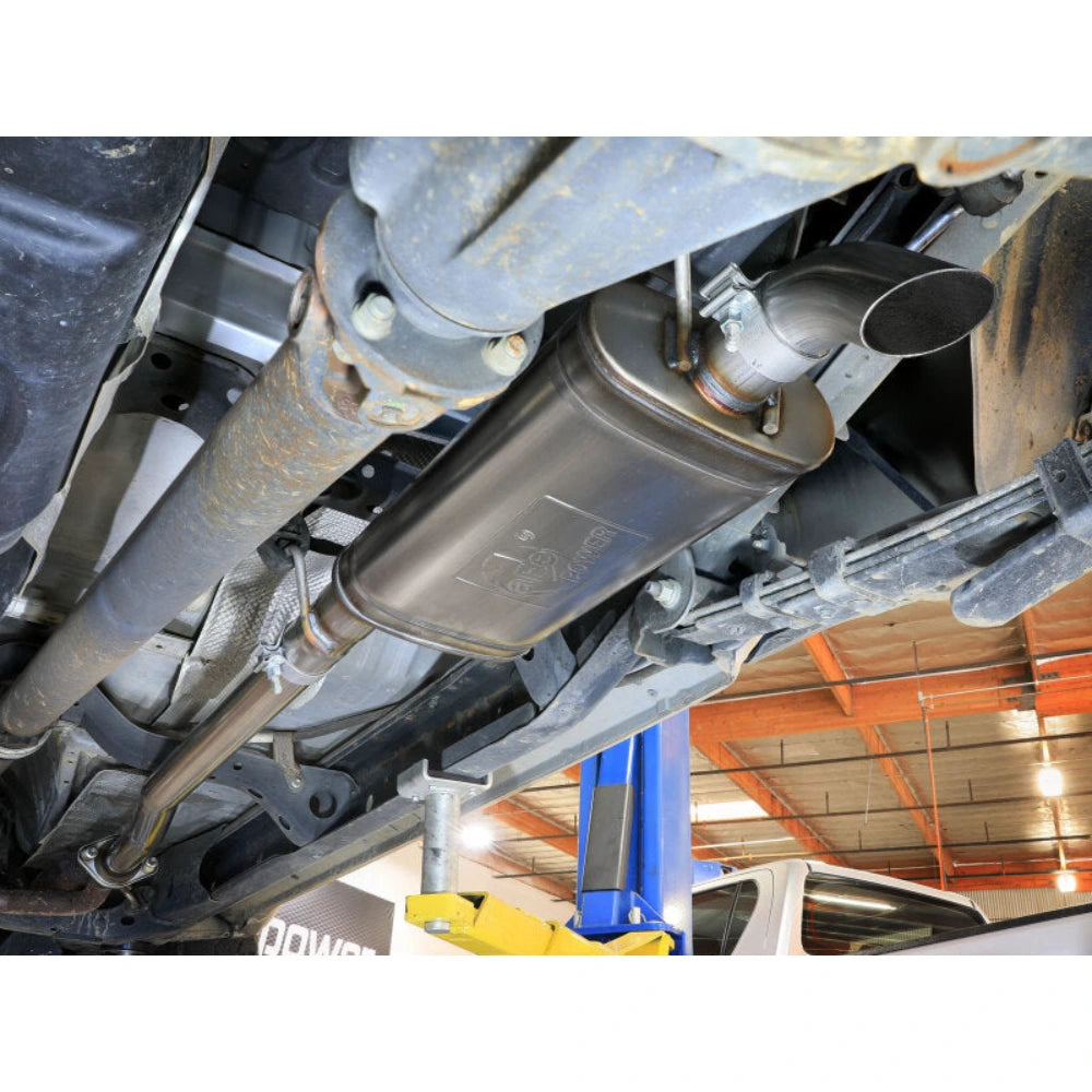 aFe 05-15 Toyota Tacoma V6 4.0L ROCK BASHER 2-1/2in 409SS Cat-Back Hi-Tuck Exhaust System - aFe 49-46090