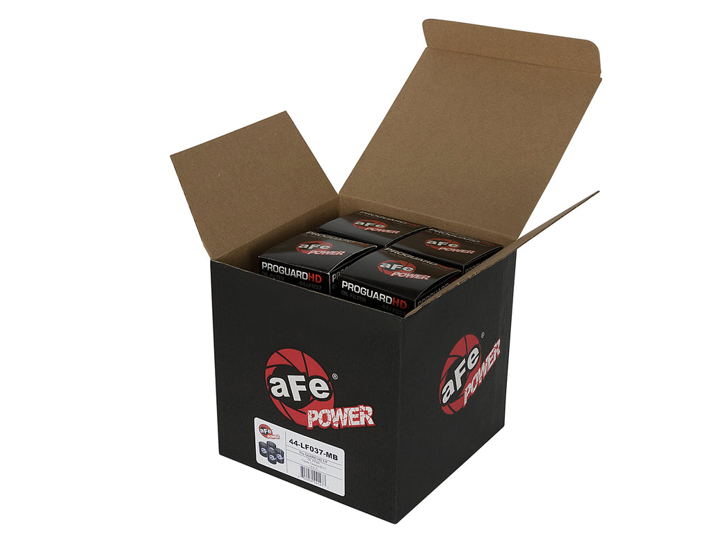 aFe 06-15 Mazda MX-5 Miata ProGuard HD Oil Filter - 4 Pack aFe AFE44-LF037-MB