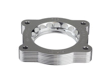 Load image into Gallery viewer, aFe 07-13 Chevrolet Silverado 1500/GMC Sierra 1500 Silver Bullet Throttle Body Spacer - Silver aFe AFE46-34019