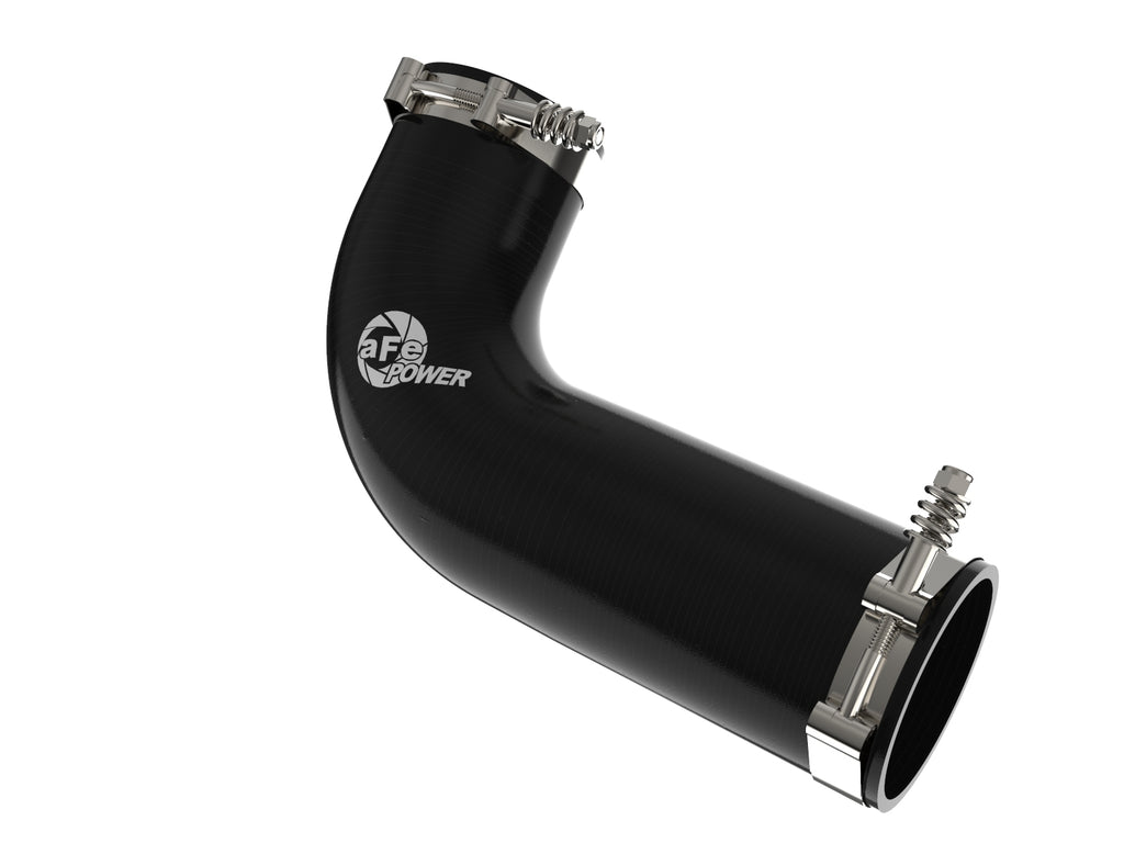 afe 08-10 Ford Trucks V8-6.4L (td) BladeRunner 3 IN Aluminum Hot Charge Pipe - Black aFe AFE46-20079-B