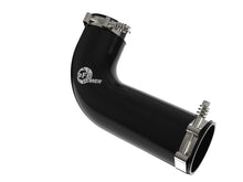 Load image into Gallery viewer, afe 08-10 Ford Trucks V8-6.4L (td) BladeRunner 3 IN Aluminum Hot Charge Pipe - Black aFe AFE46-20079-B