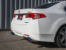 Load image into Gallery viewer, aFe 09-14 Acura TSX L4 2.4L Takeda 2-1/2in to 2-1/4in 304 SS Cat-Back Exhaust System w/BlueFlame Tip aFe AFE49-36629-L