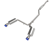 Load image into Gallery viewer, aFe 09-14 Acura TSX L4 2.4L Takeda 2-1/2in to 2-1/4in 304 SS Cat-Back Exhaust System w/BlueFlame Tip aFe AFE49-36629-L