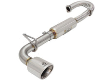 Load image into Gallery viewer, aFe 11-16 Scion TC L4-2.5L 304SS 2-1/4in to 2-1/2in Axle-Back Takeda Exhaust w/ Polished Tip aFe AFE49-36025-P