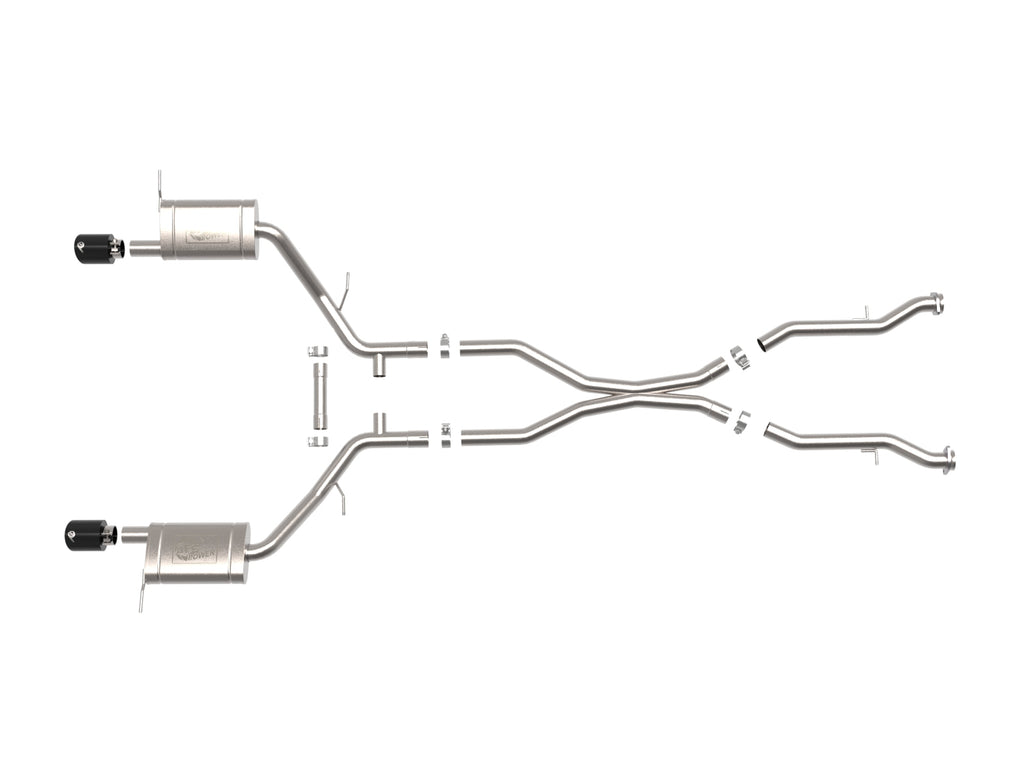 aFe 11-21 Dodge Durango V6-3.6L / V8-5.7L MACH Force-Xp 304 SS Cat-Back Exhaust System w/ Black Tip aFe AFE49-32086-B