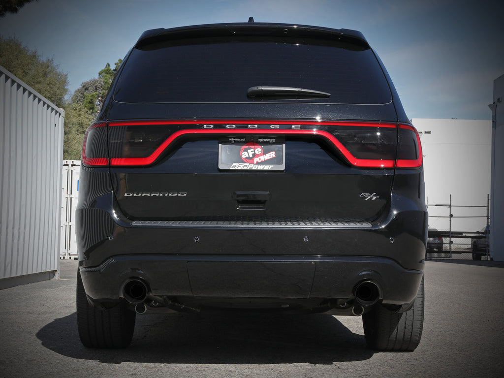 aFe 11-21 Dodge Durango V6-3.6L / V8-5.7L MACH Force-Xp 304 SS Cat-Back Exhaust System w/ Black Tip aFe AFE49-32086-B
