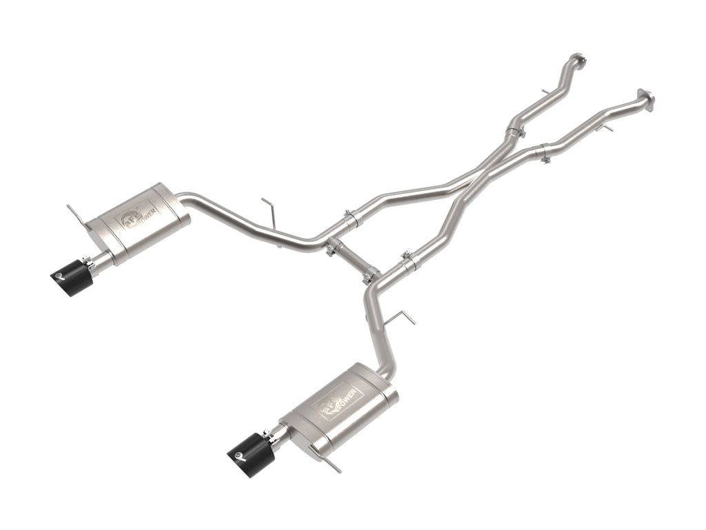 aFe 11-21 Dodge Durango V6-3.6L / V8-5.7L MACH Force-Xp 304 SS Cat-Back Exhaust System w/ Black Tip aFe AFE49-32086-B