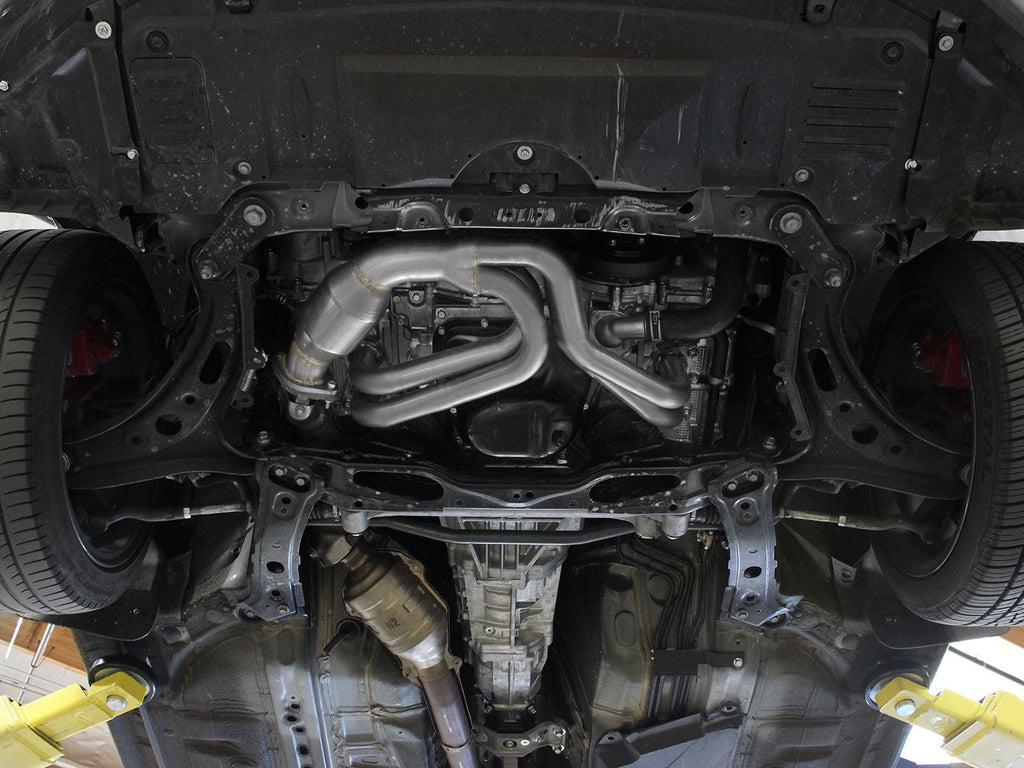 aFe 12-17 Toyota 86 / FRS / BRZ Twisted Steel 304 Stainless Steel Long Tube Header w/ Cat aFe AFE48-36005-1HC