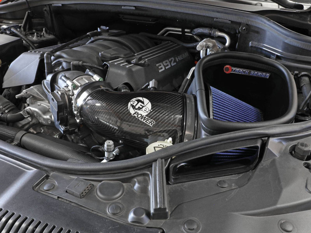 aFe 12+ Jeep,Durango SRT Track Series Carbon Fiber Cold Air Intake w/Pro 5R Filter aFe AFE57-10014R