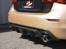 Load image into Gallery viewer, aFe 14-15 Infiniti Q50 (V37) V6 3.7L Takeda 2-1/2in SS Cat-Back Exhaust System w/ Carbon Fiber Tips aFe AFE49-36136-C
