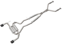 Load image into Gallery viewer, aFe 14-15 Infiniti Q50 (V37) V6 3.7L Takeda 2-1/2in SS Cat-Back Exhaust System w/ Carbon Fiber Tips aFe AFE49-36136-C
