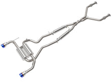 Load image into Gallery viewer, aFe 14-15 Infiniti Q50 V6 3.7L Takeda 2-1/2in 304 SS Cat-Back Exhaust System w/ Blue Flame Tips aFe AFE49-36136-L