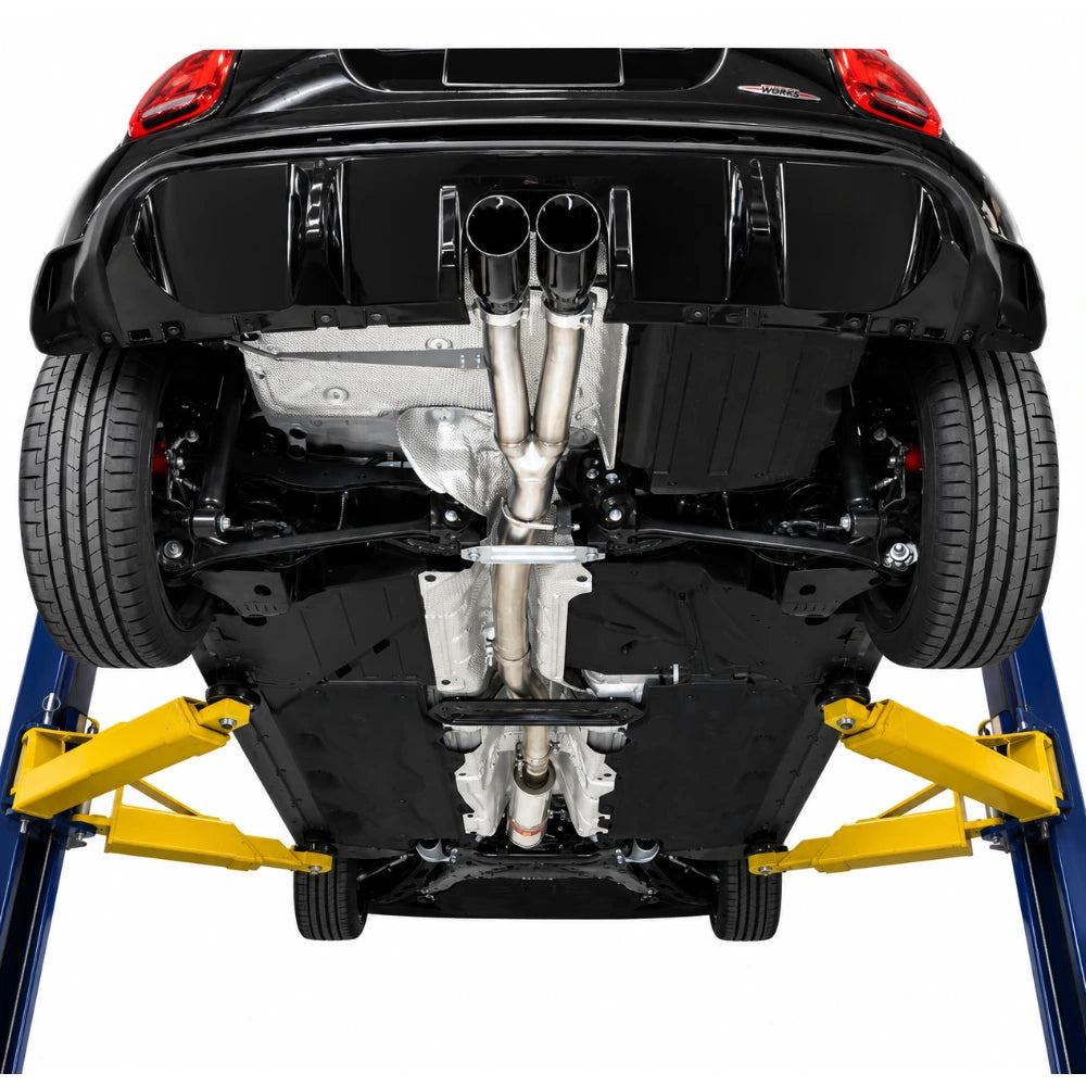 aFe 14-24 Mini Cooper S MACH Force-Xp 3in to 2-1/2in 304SS Cat-Back Exhaust w/ Black Tip - aFe 49-36354-B
