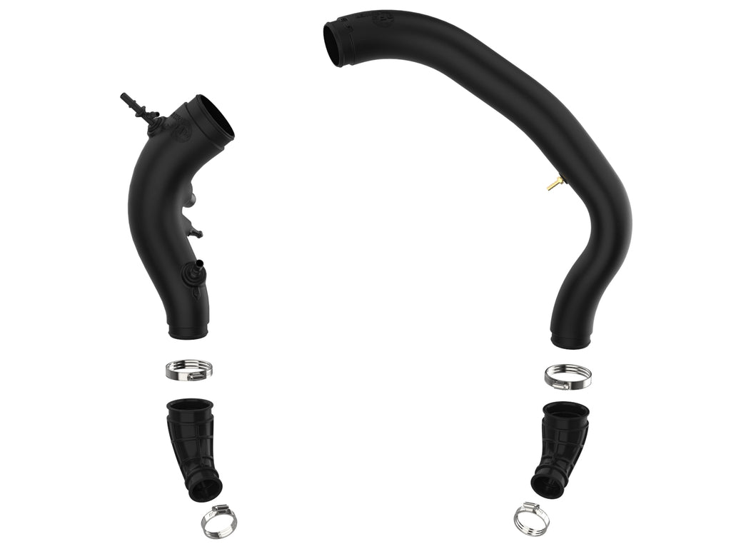 aFe 15-16 Ford F150 V6 3.5L Turbo Inlet Pipes - Black aFe AFE59-20006