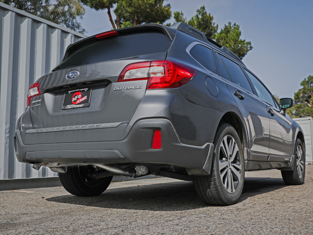 aFe 15-19 Subaru Outback H4 2.5L Takeda 2.5in 304 SS Cat-Back Exhaust aFe AFE49-36807