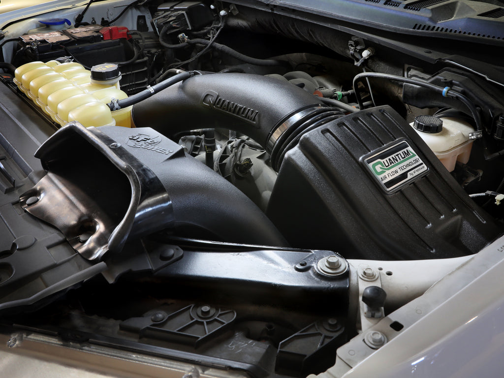 aFe 15-20 Ford F-150 Quantum Cold Air Intake System w/ Pro Dry S Filter aFe AFE53-10034D