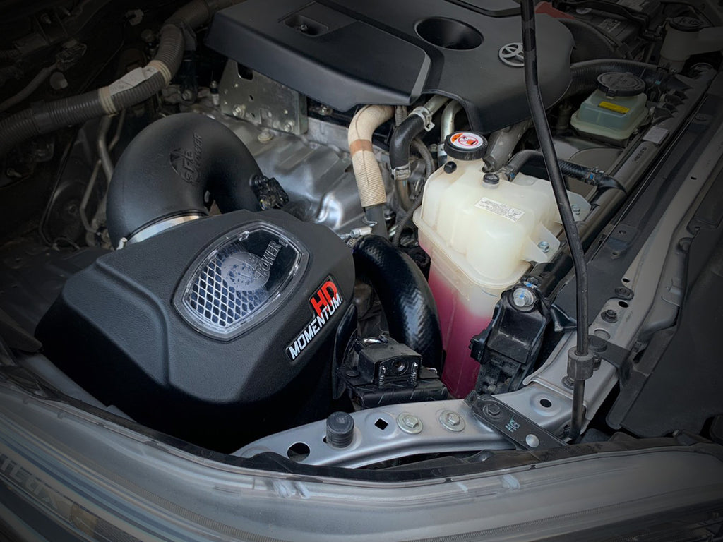 aFe 15-20 Toyota Hilux L4-2.8L (td) Momentum HD Cold Air Intake System w/ Pro 10R Media aFe AFE50-70063T