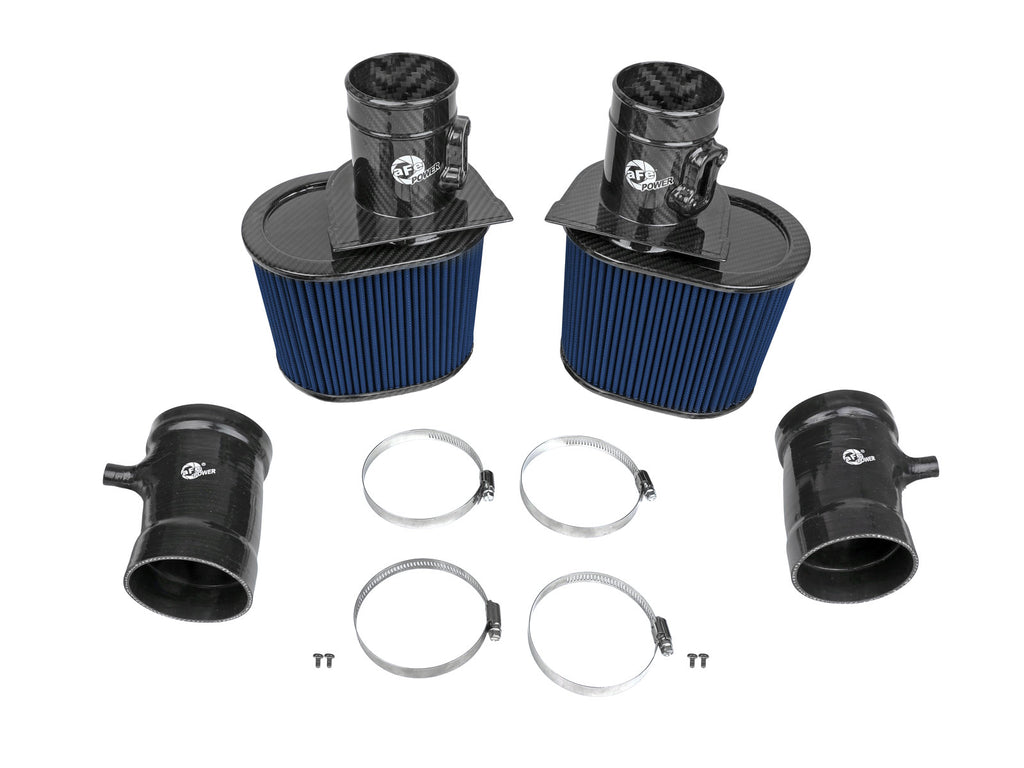 aFe 15-21 Lamborghini Huracan V10-5.2L Track Series Intake System w/ Pro 5R Filter aFe AFE57-10012R