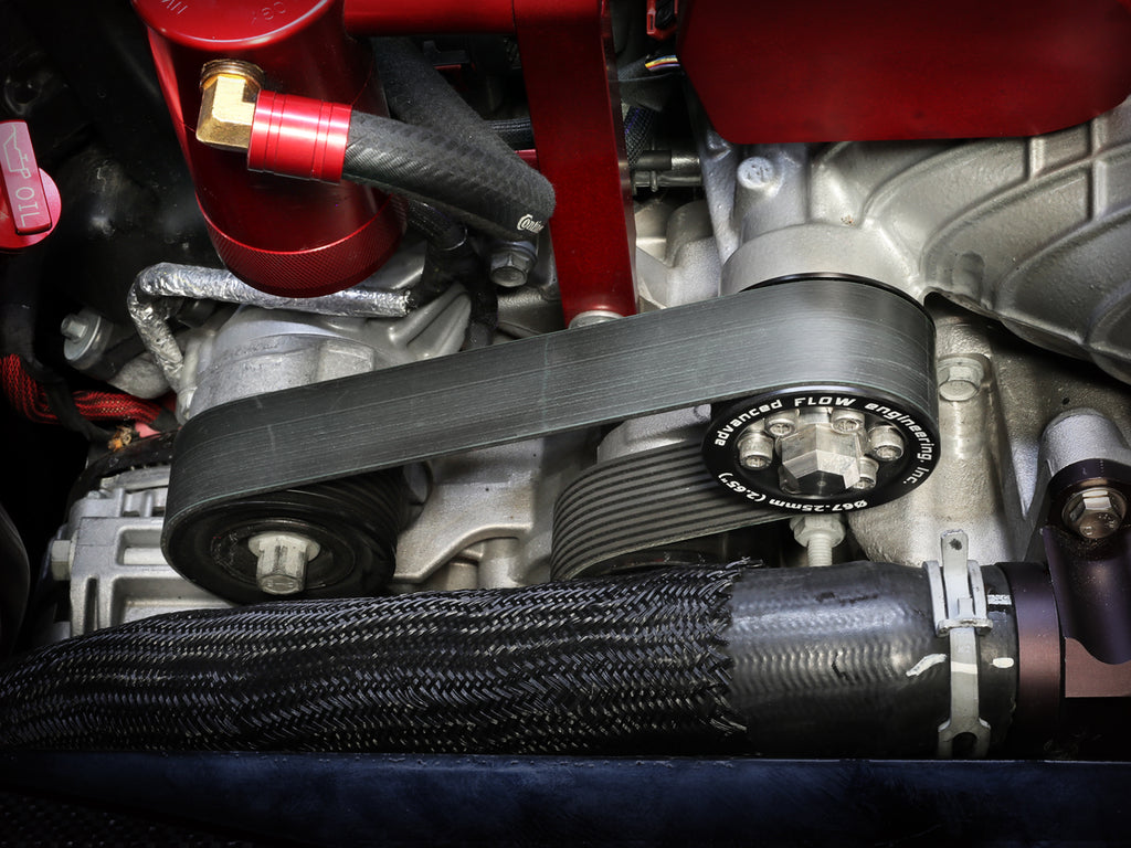 aFe 15-23 Dodge Challenger / 15-23 Dodge Charger SRT Hellcat 2.65in Supercharger Power Pulley Kit aFe AFE79-10008
