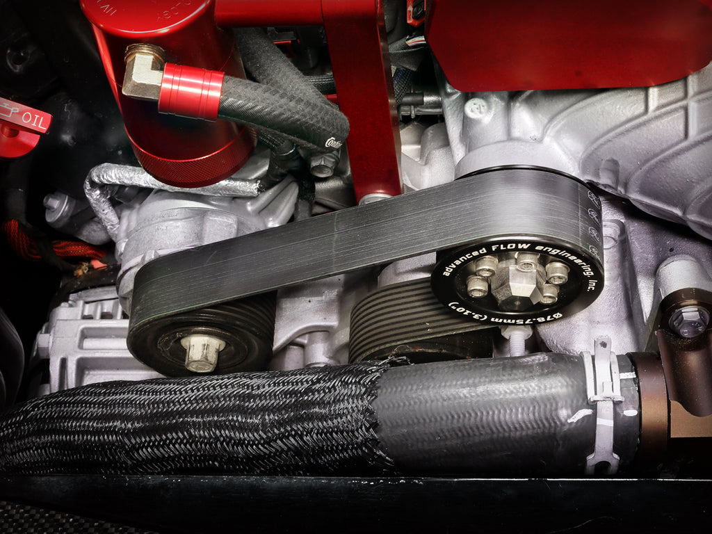 aFe 15-23 Dodge Challenger / 15-23 Dodge Charger SRT Hellcat 3.10in Supercharger Power Pulley Kit aFe AFE79-10006