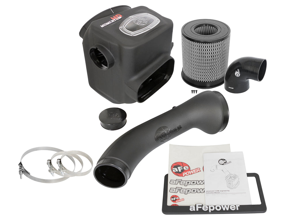 aFe 16-19 Nissan Titan XD V8 5.0L Momentum HD Cold Air Intake System w/ Pro DRY S Media aFe AFE51-76105