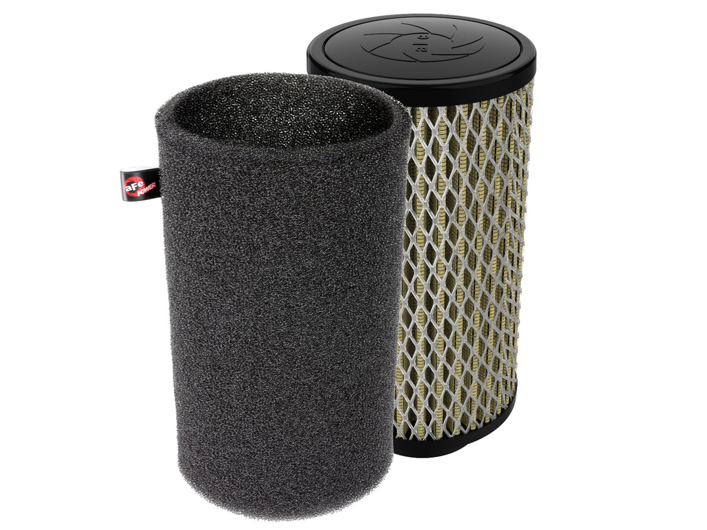 aFe 16-19 Polaris RZR XP Aries Powersport OE Replacement Air Filter w/ Pro GUARD 7 Air Filter w/ Pre aFe AFE87-10068-WF