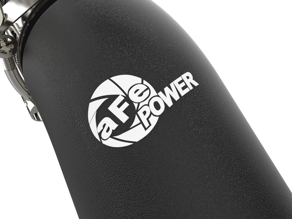 aFe 16-19 RAM 1500 V6 3.0L (TD) BladeRunner 3in Aluminum Hot Charge Pipe - Black aFe AFE46-20498-B