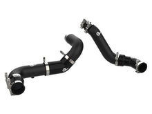 Load image into Gallery viewer, aFe 16-19 RAM 1500 V6 3.0L (TD) BladeRunner 3in Aluminum Hot &amp; Cold Charge Pipe Kit - Black aFe AFE46-20494-B