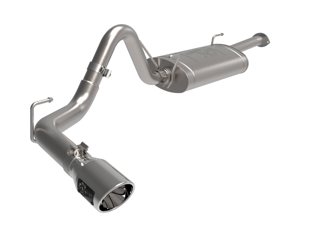 aFe 16-22 Toyota Tacoma Apollo GT Series 2.5in. - 3in. 409 SS Cat-Back Exhaust w/ Polished Tip aFe AFE49-46063-P