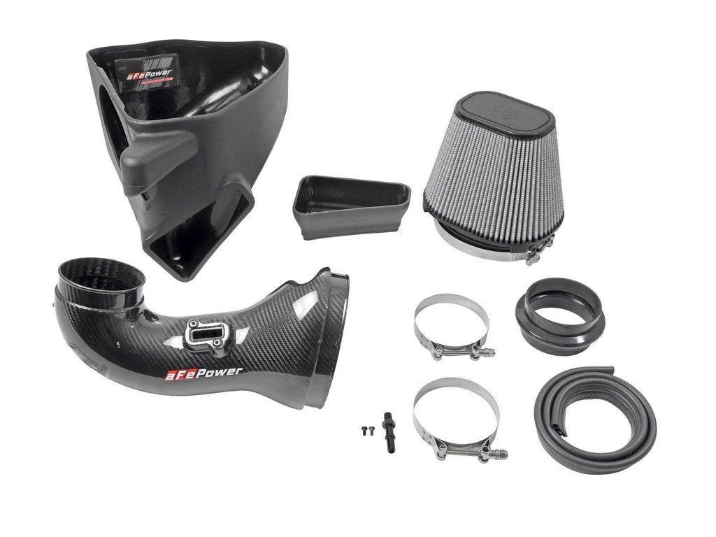 aFe 17-12 Chevrolet Camaro ZL1 (6.2L-V8) Track Series Carbon Fiber CAI System w/ Pro-DRY S Filters aFe AFE57-10018D