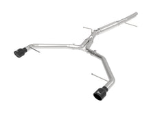 Load image into Gallery viewer, aFe 17-19 Audi A4 (L4-2.0L) MACH Force-Xp Stainless Steel Axle-Back Exhaust System - Black Tip aFe AFE49-36419-B