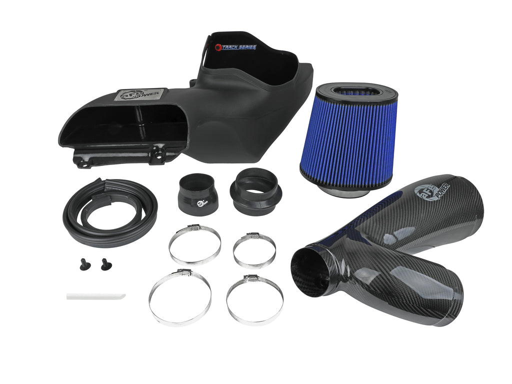 aFe 17-20 Ford F-150/Raptor Track Series Carbon Fiber Cold Air Intake System With Pro 5R Filters aFe AFE57-10010R